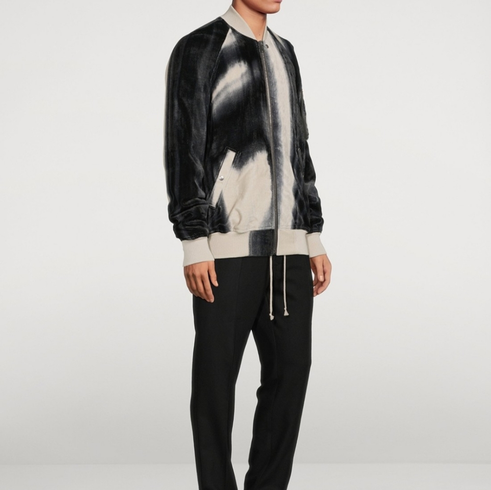 RICK OWENS Raglan Flight Jacket - Picture 1 of 8